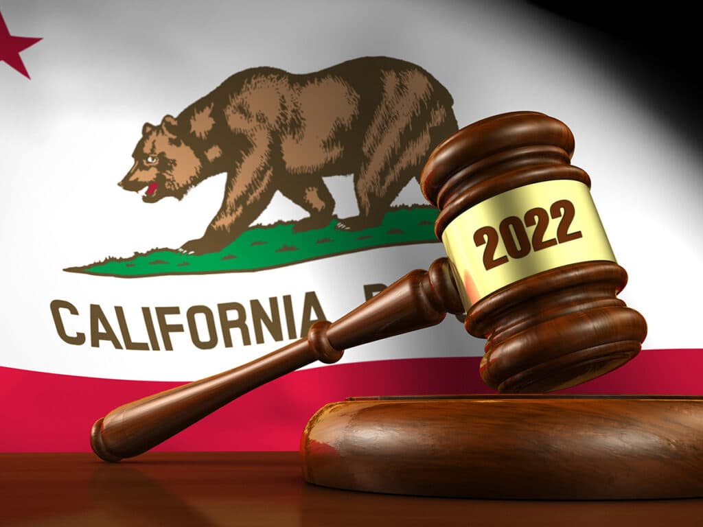 New California Laws in 2022
